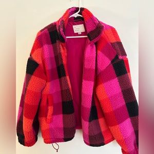 “A New Day” Target fleece jacket. Size Medium.